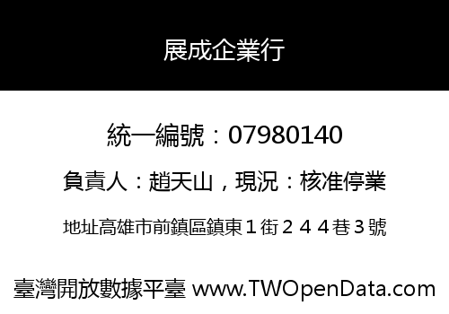 展成企業行
