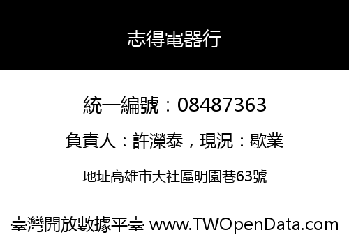 志得電器行