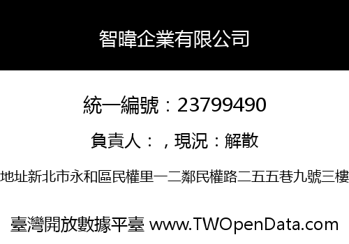 智暐企業有限公司