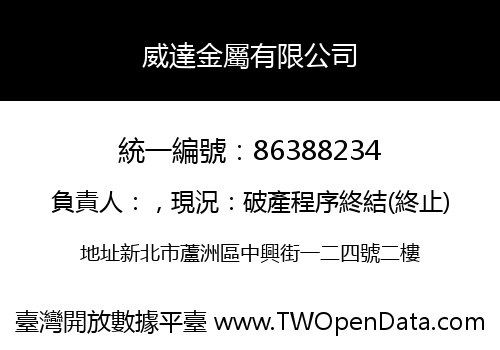 威達金屬有限公司