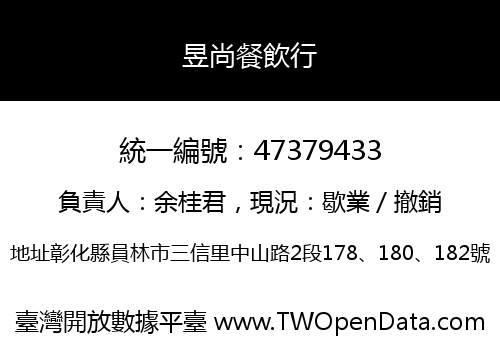 昱尚餐飲行