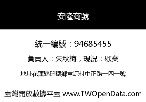 安隆商號