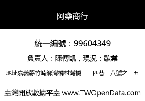 阿樂商行