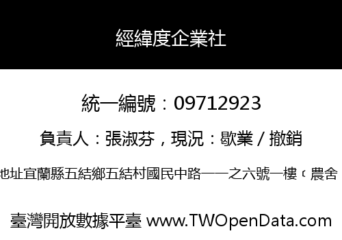 經緯度企業社