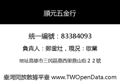 順元五金行