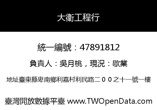 大衛工程行