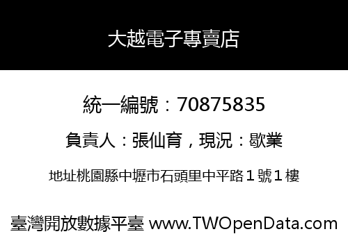 大越電子專賣店