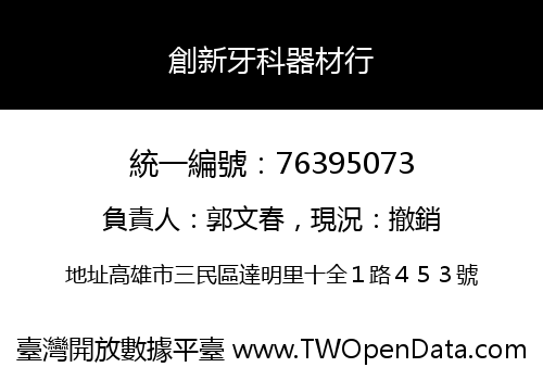 創新牙科器材行