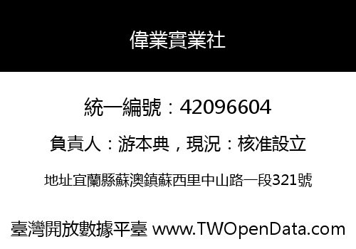 偉業實業社