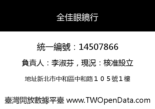全佳眼鏡行