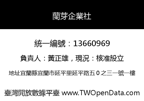 蘭芽企業社