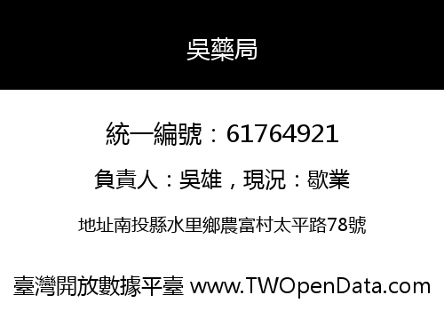 吳藥局