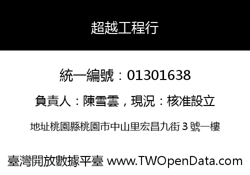 超越工程行