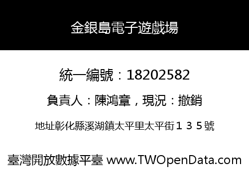 金銀島電子遊戲場