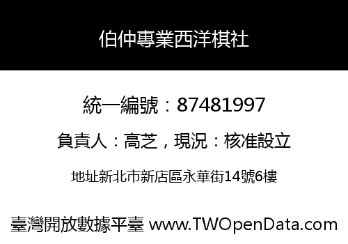 伯仲專業西洋棋社