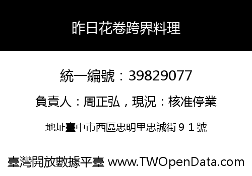 昨日花卷跨界料理