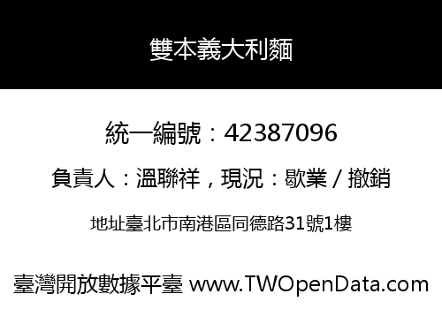 雙本義大利麵