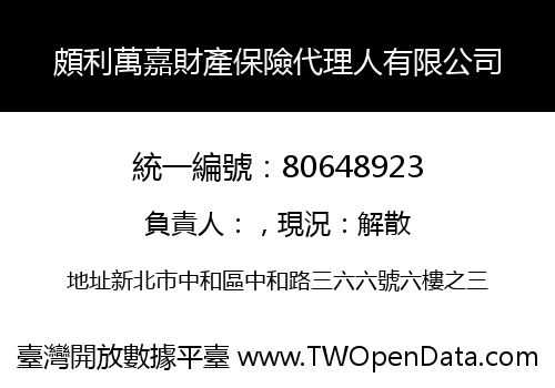 頗利萬嘉財產保險代理人有限公司