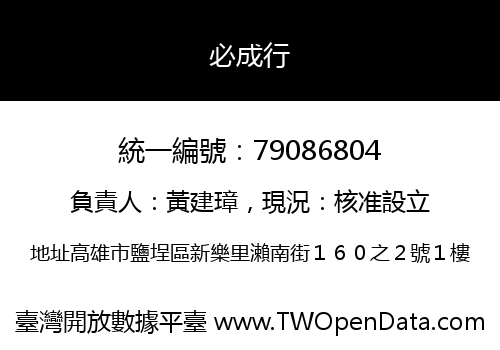 必成行