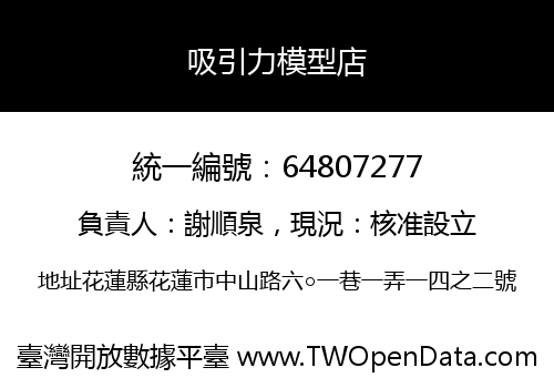 吸引力模型店