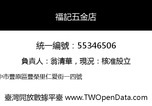 福記五金店