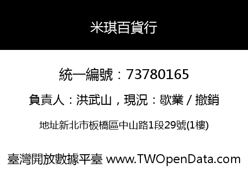 米琪百貨行