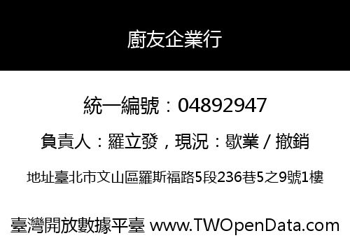 廚友企業行