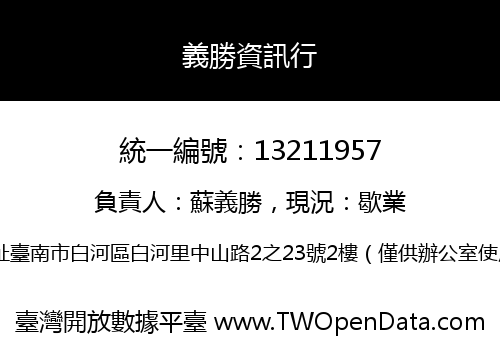 義勝資訊行