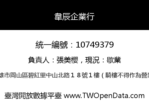 韋辰企業行