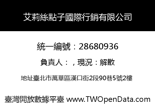 艾莉絲點子國際行銷有限公司