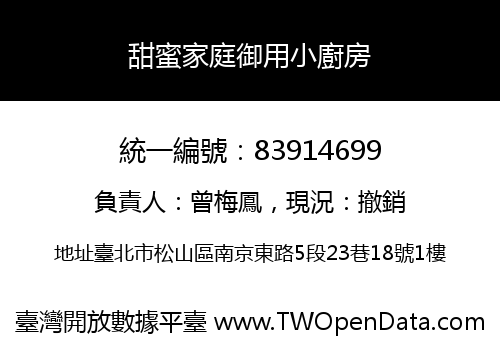 甜蜜家庭御用小廚房