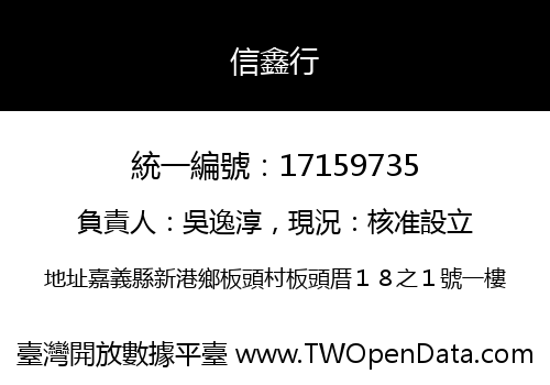 信鑫行