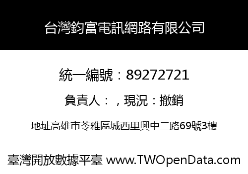 台灣鈞富電訊網路有限公司