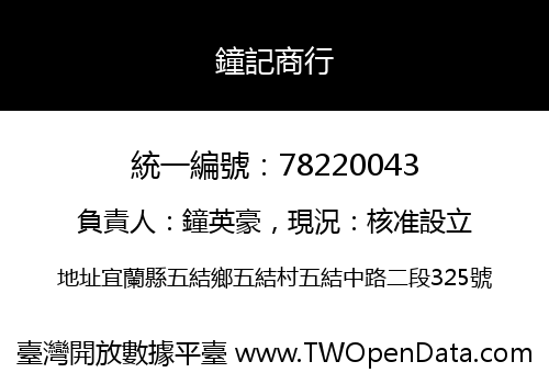 鐘記商行
