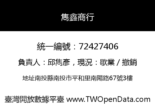 雋鑫商行