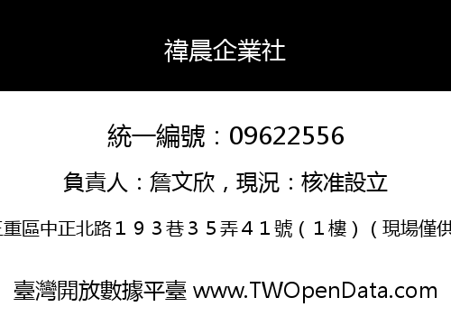 禕晨企業社