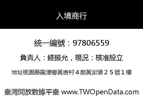 入境商行