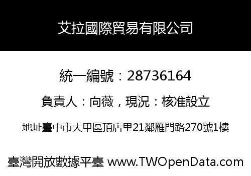 艾拉國際貿易有限公司