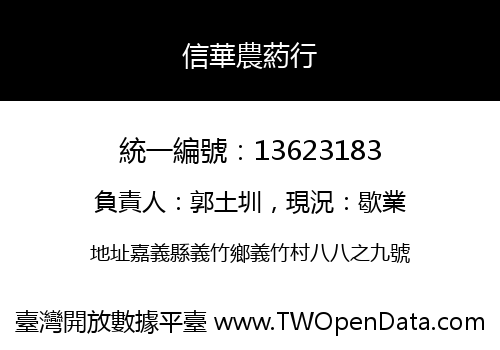 信華農葯行