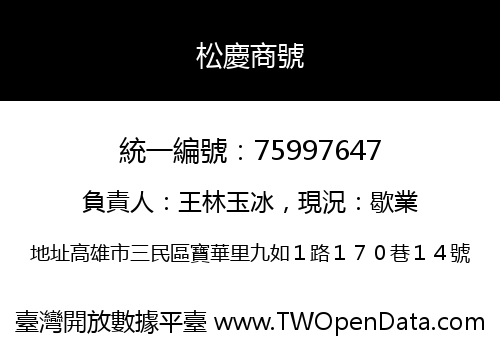 松慶商號