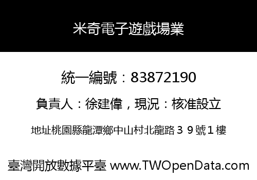 米奇電子遊戲場業