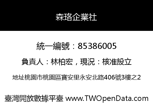 森珞企業社