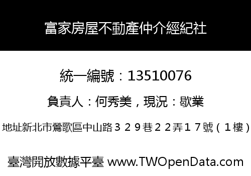 富家房屋不動產仲介經紀社