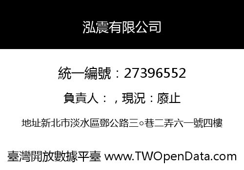 泓震有限公司