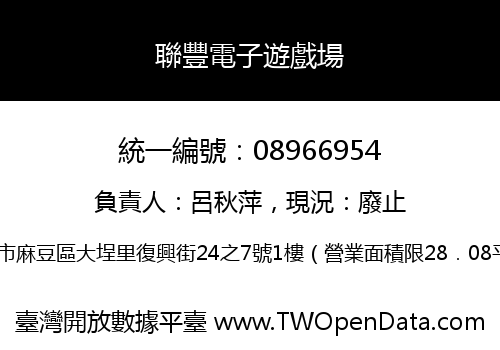聯豐電子遊戲場
