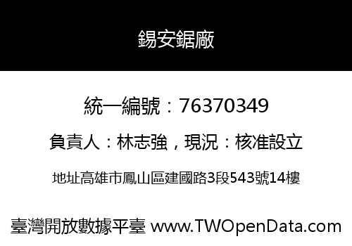 錫安鋸廠