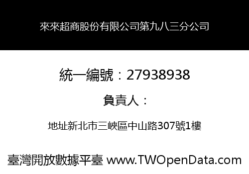來來超商股份有限公司第九八三分公司