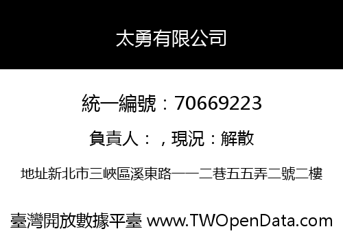 太勇有限公司