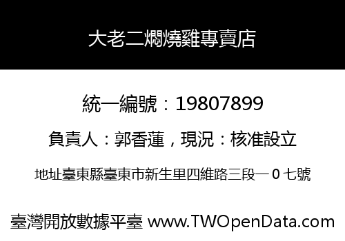 大老二燜燒雞專賣店