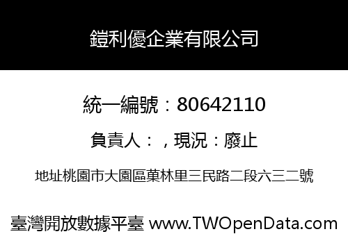 鎧利優企業有限公司